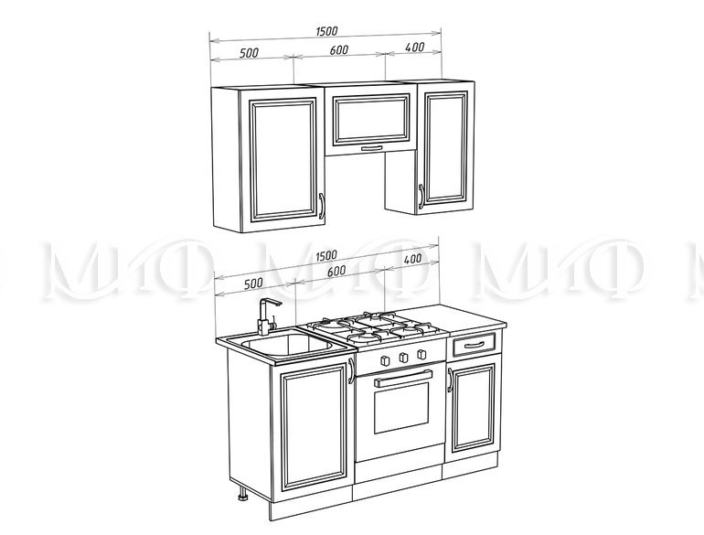 Констанция 1,5м_комп.№6, схема_Корпус: (ШНМ500, ШНВТ600, ШН1Я400, ШВ500, ШВГ600х360, ШВ400)