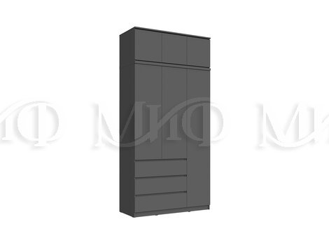 Шкаф 1200 + Антресоль к шкафу 1200