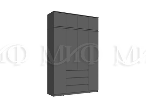 Шкаф 1600 + Антресоль к шкафу 1600