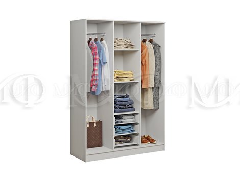 Шкаф 3-х ств Гармония, внутреннее наполнение 